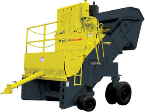 Bomag ms material transfer device