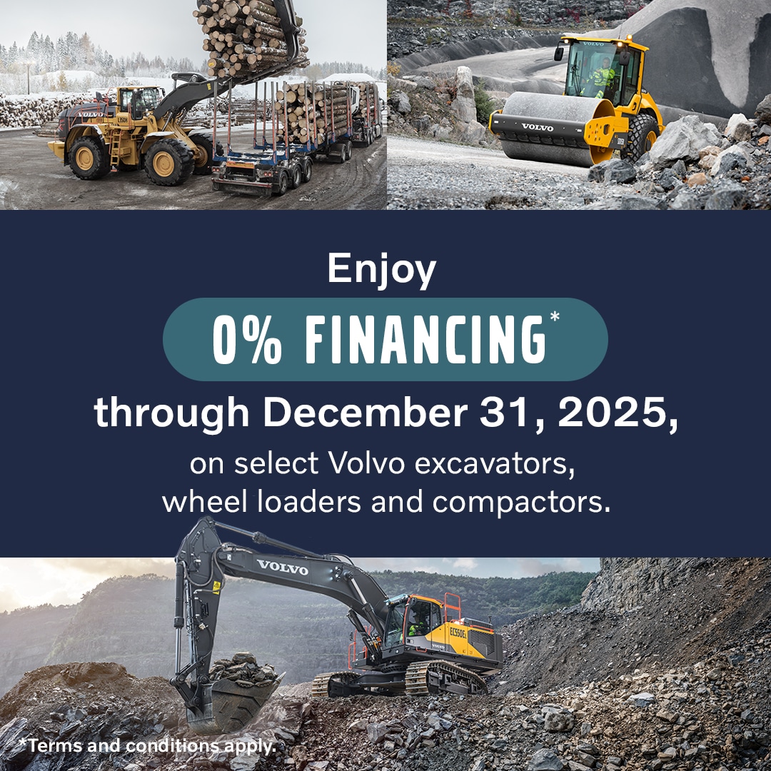 For select Volvo Equipment