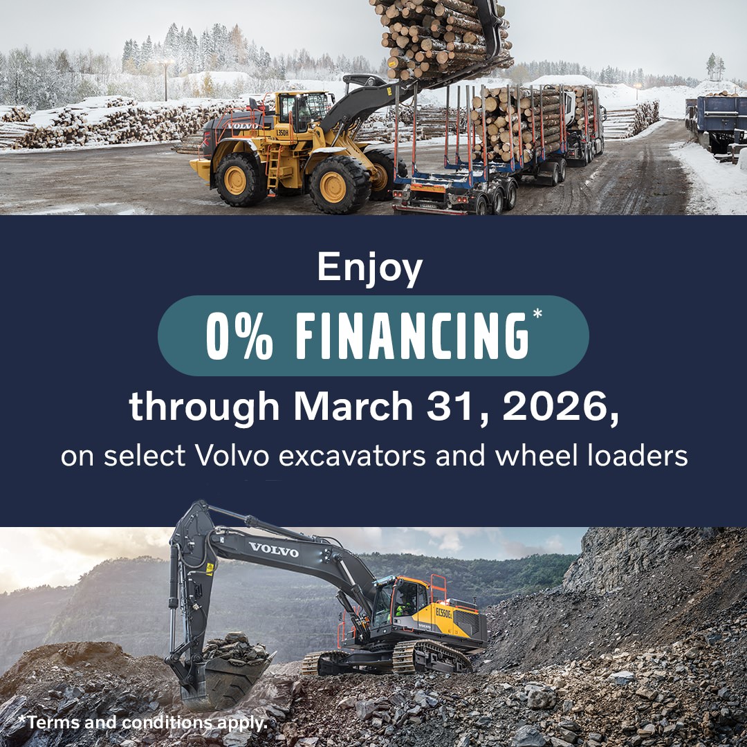 For select Volvo Equipment